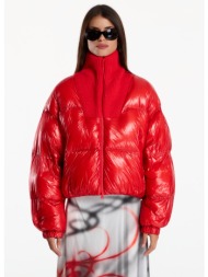 φουσκωτό μπουφάν diesel w-arrior jacket racing red xs