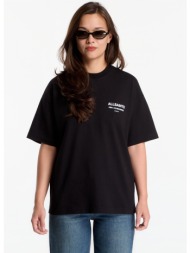 t-shirt allsaints eliana etta tee black l