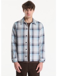πουκάμισο samsøe samsøe sataka jb overshirt 16080 tourmaline ch. l