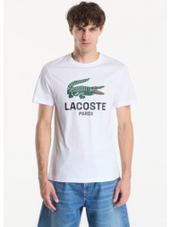 t-shirt lacoste crewneck t-shirt white l