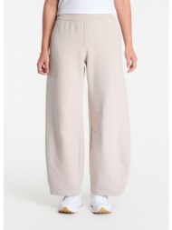 φόρμα nike 24.7 impossiblysoft women`s high-waisted wide-leg pants cream ii/ sail/ college grey m