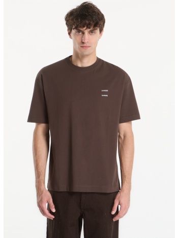 t-shirt samsøe samsøe joel t-shirt turkish coffee xl