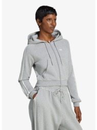 μπουφάν adidas graphic short front zip track top medium grey heather m