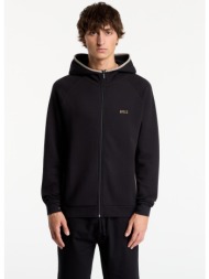 φούτερ hugo boss sense hooded jacket black l