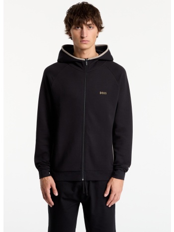 φούτερ hugo boss sense hooded jacket black l