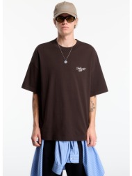 t-shirt carhartt wip s/s signature script t-shirt unisex tobacco/ natural m