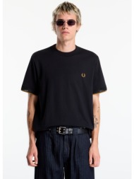 t-shirt fred perry mesh ...