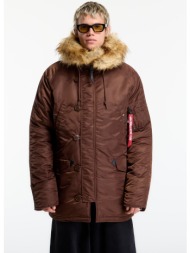 μπουφάν alpha industries n-3b vf 59 vintage fit powder brown xl