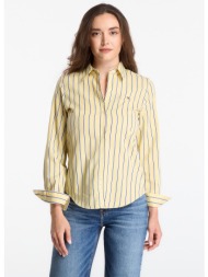 πουκάμισο tommy hilfiger summer poplin regular shirt liquorice stp citronella s
