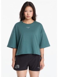 t-shirt puma x hyrox cropped lifestyle tee herb garden s