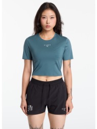 t-shirt puma x hyrox pwrmode crop tee herb garden s