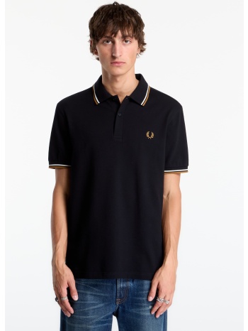 t-shirt fred perry twin tipped fred perry shirt black xl