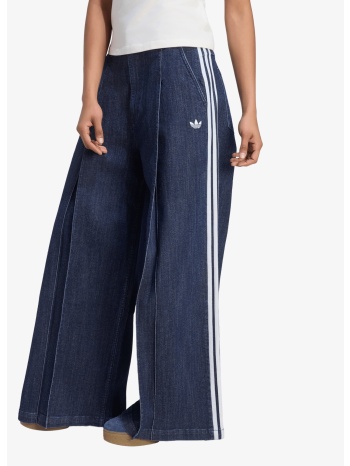 παντελόνια adidas denim pleats wide leg indigo denim 29/32