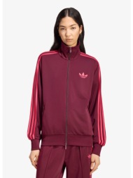μπουφάν adidas firebird track top loose maroon/ power pink m