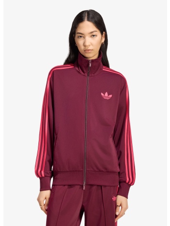 μπουφάν adidas firebird track top loose maroon/ power pink m