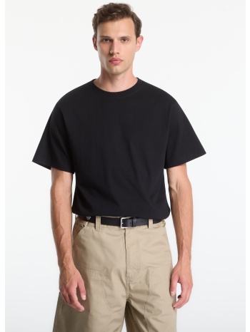 t-shirt queens men`s undershirt tee 3-pack black m
