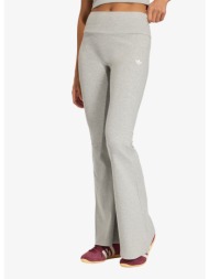 κολάν adidas essentials rib flared leggings tights medium grey heather xs