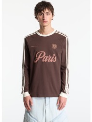 t-shirt adidas paris jersey tee brown s