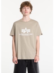t-shirt alpha industries basic t-shirt vintage sand xxl