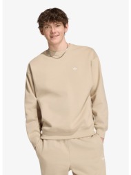 φούτερ adidas trefoil essentials loose crew sweatshirt khaki three l