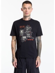 t-shirt napapijri sunda short-sleeve t-shirt black beauty xxl