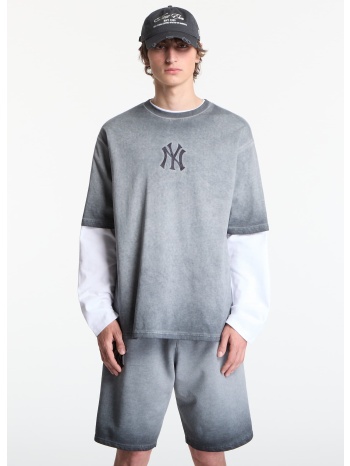 t-shirt new era mlb washed logo tee new york yankees unisex