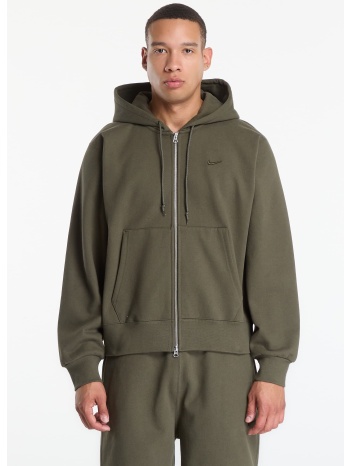 φούτερ nike men`s fleece full-zip hoodie cargo khaki xxl σε προσφορά