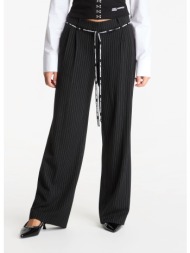 παντελόνια karl lagerfeld jeans pinstripe tailored pant yarn dyed pinstripe m