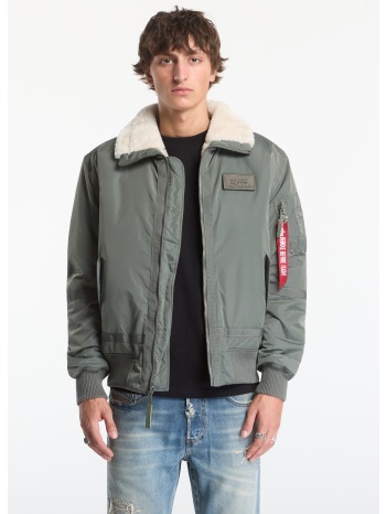 μπουφάν alpha industries b-15 iii tt two tone sage-green xl