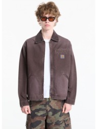 μπουφάν carhartt wip og detroit jacket unisex tobacco/ tobacco destroy wash xl