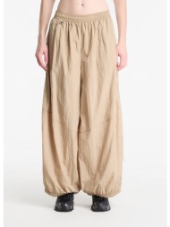 παντελόνια nike sportswear women`s oversized high-waisted balloon track pants parachute beige/ sail/