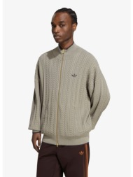 πουλόβερ adidas firebird cable knit track top silver pebble m