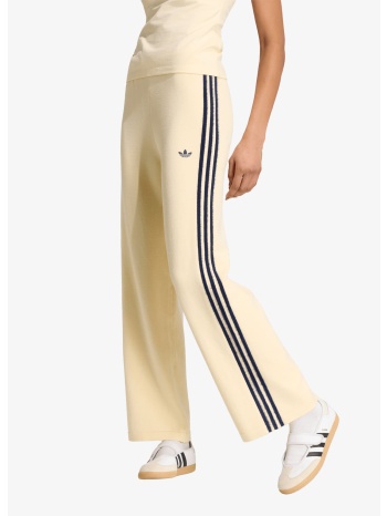 φόρμα adidas knit firebird track pants warm vanilla/ night