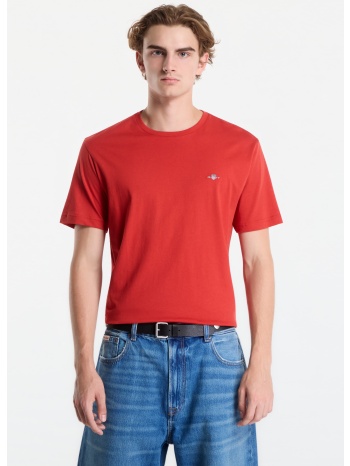 t-shirt gant reg shield ss t-shirt soft apricot l σε προσφορά