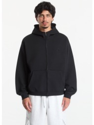 φούτερ jordan sport hoop fleece men`s dri-fit full-zip hoodie black xl