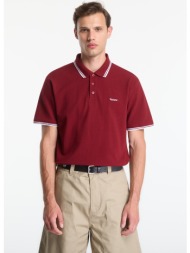 t-shirt queens men`s polo tee bordeaux xxl