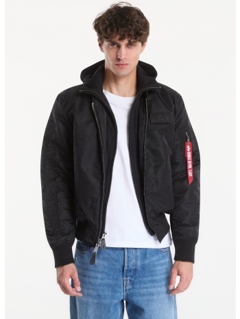 μπουφάν alpha industries ma-1 d-tec sleeve embroidery