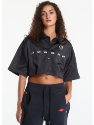 πουκάμισο jordan flight women`s woven top black m