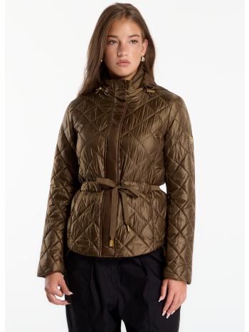 μπουφάν michael kors eco belted puffer duffle s/36