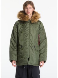μπουφάν alpha industries n-3b heritage sage-green xl