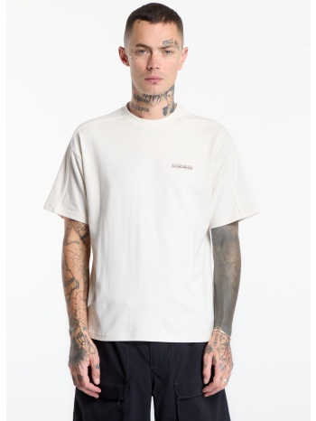 t-shirt napapijri s-teza short-sleeve white whisper xl
