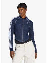 μπουφάν adidas superstar denim corset track top indigo denim m