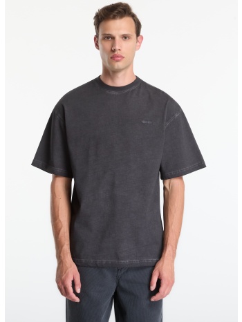 t-shirt queens men`s oversized tee washed grey xxxl