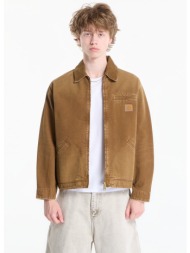 μπουφάν carhartt wip og detroit jacket unisex hamilton brown/ hamilton brown destroy wash l