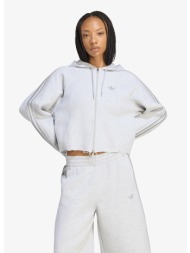 φούτερ adidas sst 2.0 cropped hoody light grey heather/ light grey heather l