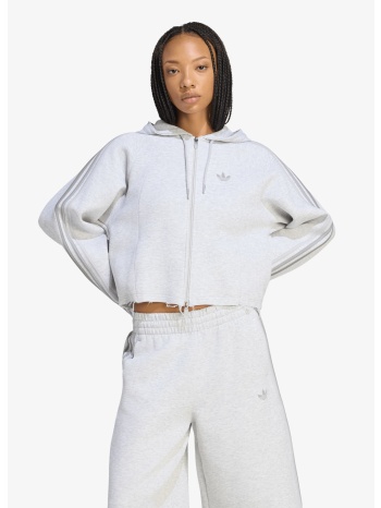 φούτερ adidas sst 2.0 cropped hoody light grey heather/ σε προσφορά