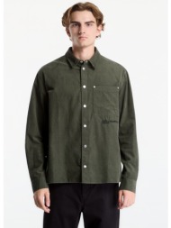 πουκάμισο karl lagerfeld jeans boxy corduroy shirt beetle xl