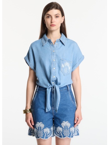 πουκάμισο guess ambra shirt playa sol s σε προσφορά