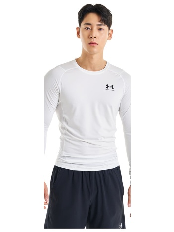 φούτερ under armour hg armour comp ls white/ black xxxxl σε προσφορά