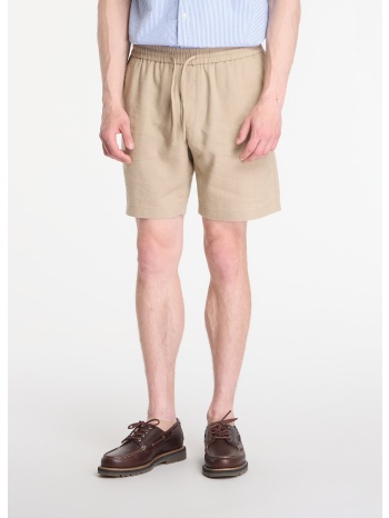 σορτς tommy hilfiger dover 8` po sorona linen batique khaki σε προσφορά